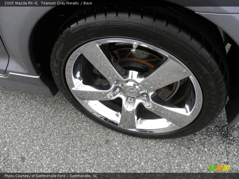 Titanium Gray Metallic / Black 2005 Mazda RX-8
