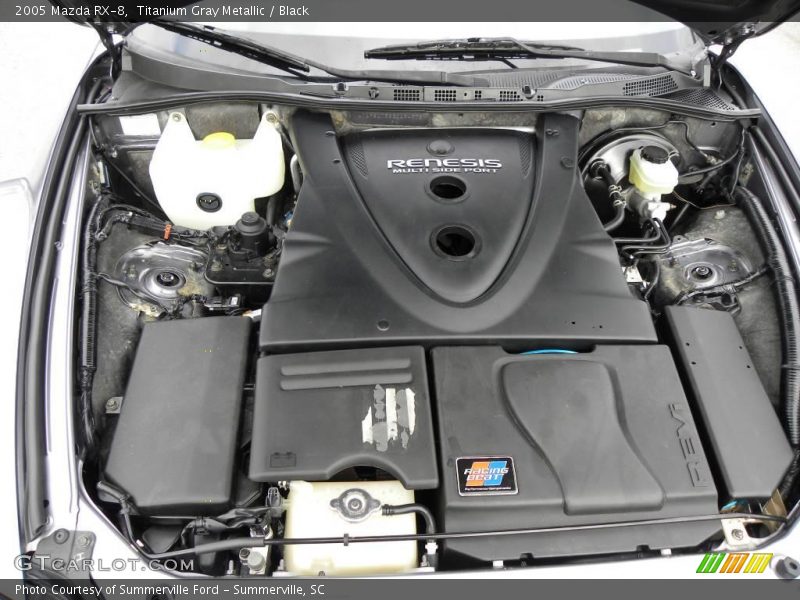 Titanium Gray Metallic / Black 2005 Mazda RX-8