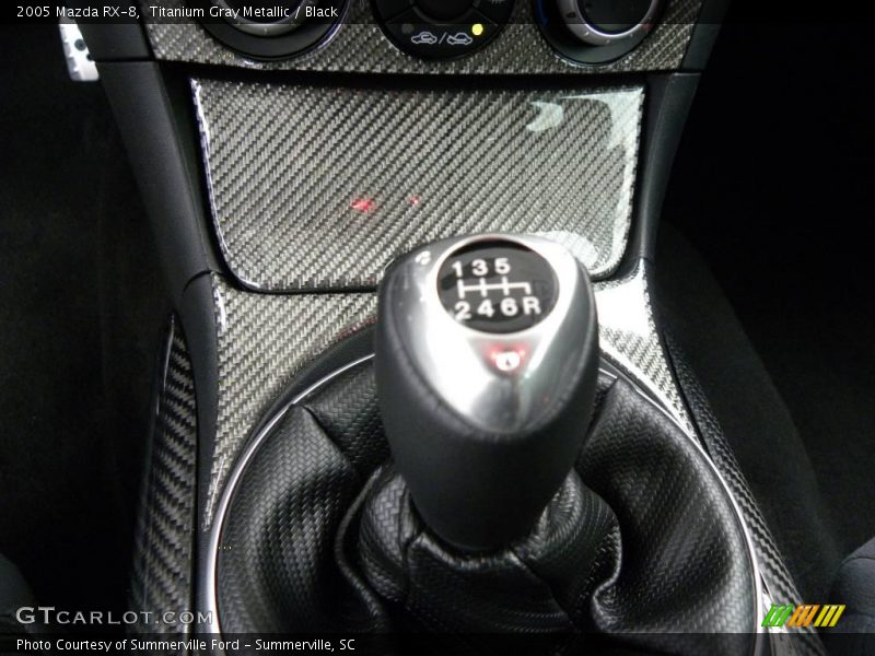 Titanium Gray Metallic / Black 2005 Mazda RX-8