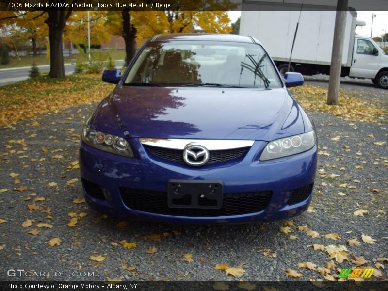 Lapis Blue Metallic / Beige 2006 Mazda MAZDA6 i Sedan