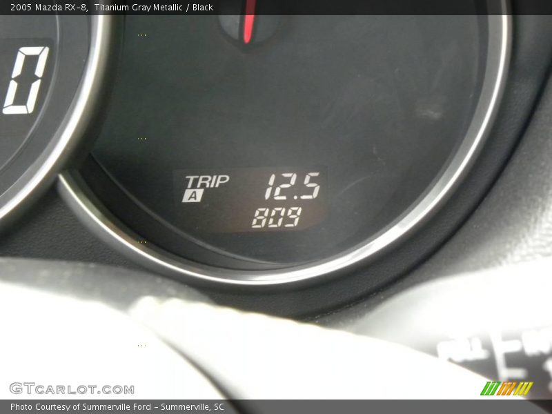 Titanium Gray Metallic / Black 2005 Mazda RX-8