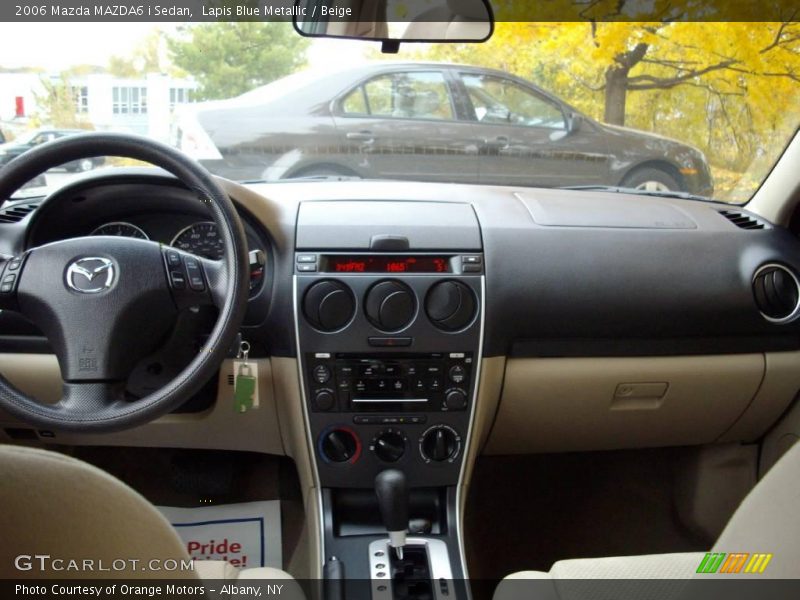 Lapis Blue Metallic / Beige 2006 Mazda MAZDA6 i Sedan