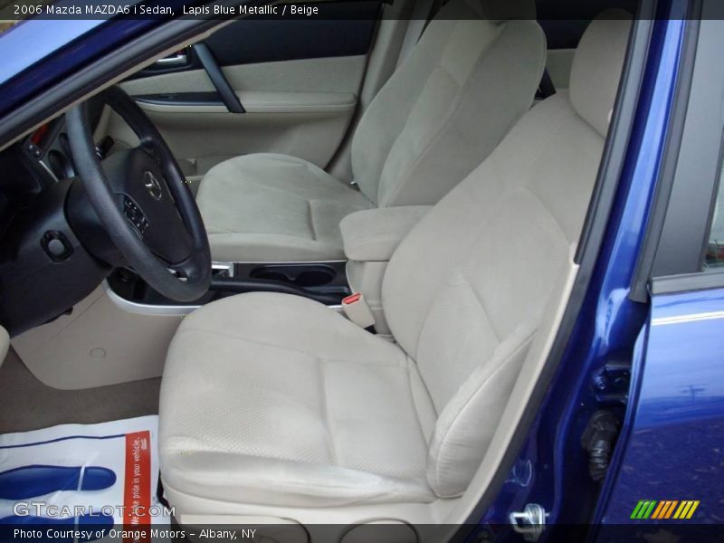 Lapis Blue Metallic / Beige 2006 Mazda MAZDA6 i Sedan