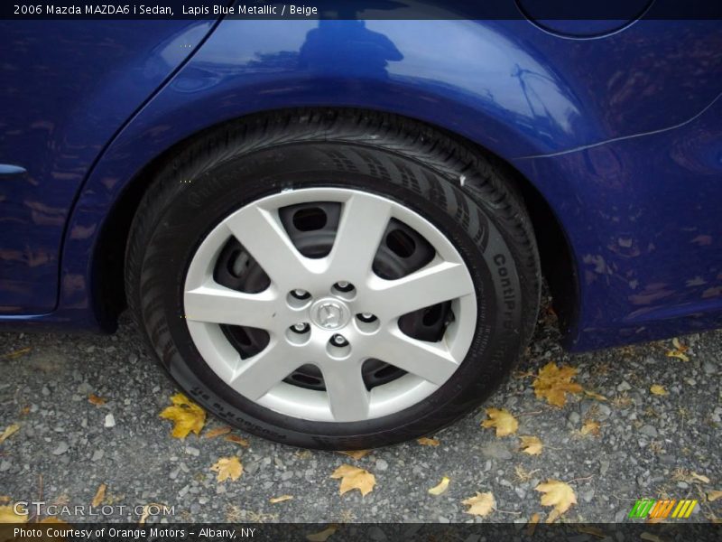 Lapis Blue Metallic / Beige 2006 Mazda MAZDA6 i Sedan