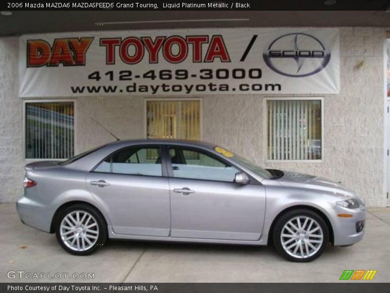 Liquid Platinum Metallic / Black 2006 Mazda MAZDA6 MAZDASPEED6 Grand Touring
