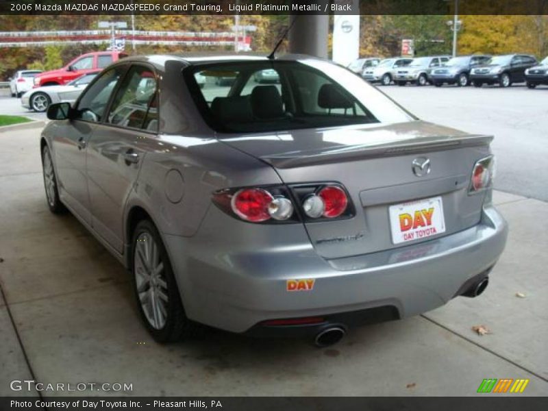 Liquid Platinum Metallic / Black 2006 Mazda MAZDA6 MAZDASPEED6 Grand Touring