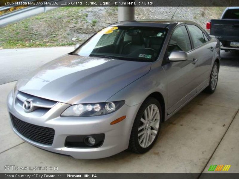 Liquid Platinum Metallic / Black 2006 Mazda MAZDA6 MAZDASPEED6 Grand Touring