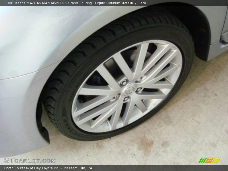 Liquid Platinum Metallic / Black 2006 Mazda MAZDA6 MAZDASPEED6 Grand Touring