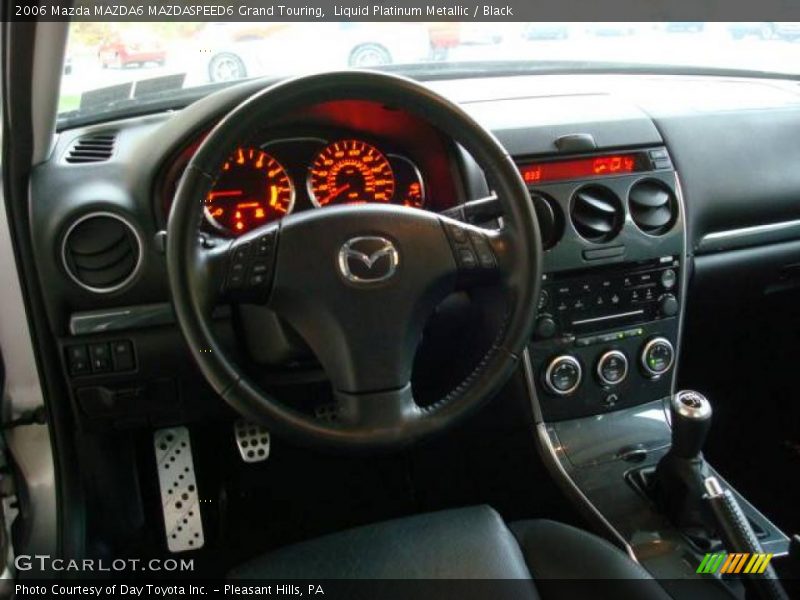 Liquid Platinum Metallic / Black 2006 Mazda MAZDA6 MAZDASPEED6 Grand Touring