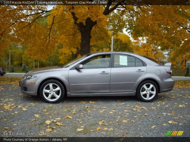 Tungsten Gray Metallic / Black 2007 Mazda MAZDA6 i Touring Hatchback