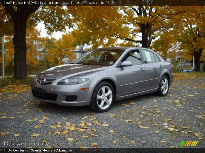 Tungsten Gray Metallic / Black 2007 Mazda MAZDA6 i Touring Hatchback