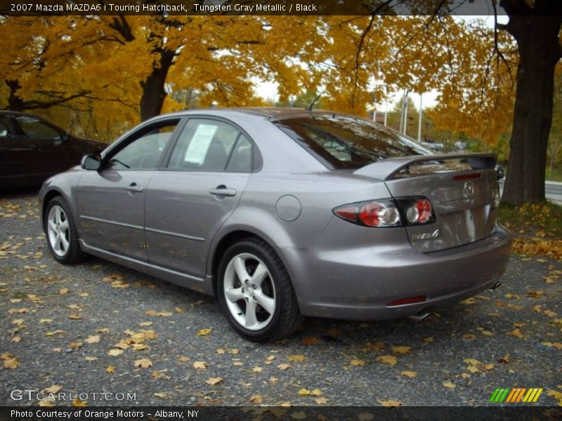 Tungsten Gray Metallic / Black 2007 Mazda MAZDA6 i Touring Hatchback