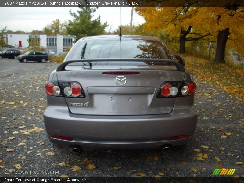 Tungsten Gray Metallic / Black 2007 Mazda MAZDA6 i Touring Hatchback