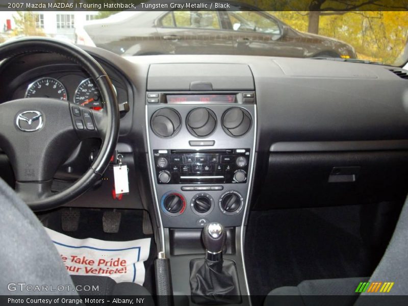 Tungsten Gray Metallic / Black 2007 Mazda MAZDA6 i Touring Hatchback