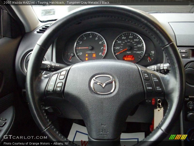 Tungsten Gray Metallic / Black 2007 Mazda MAZDA6 i Touring Hatchback