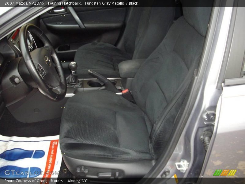 Tungsten Gray Metallic / Black 2007 Mazda MAZDA6 i Touring Hatchback