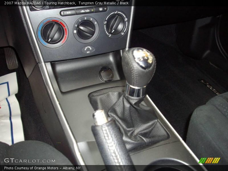 Tungsten Gray Metallic / Black 2007 Mazda MAZDA6 i Touring Hatchback