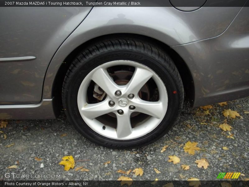 Tungsten Gray Metallic / Black 2007 Mazda MAZDA6 i Touring Hatchback