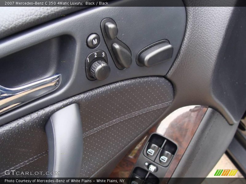 Black / Black 2007 Mercedes-Benz C 350 4Matic Luxury