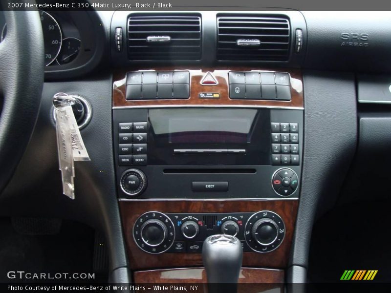 Black / Black 2007 Mercedes-Benz C 350 4Matic Luxury