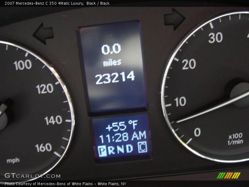 Black / Black 2007 Mercedes-Benz C 350 4Matic Luxury