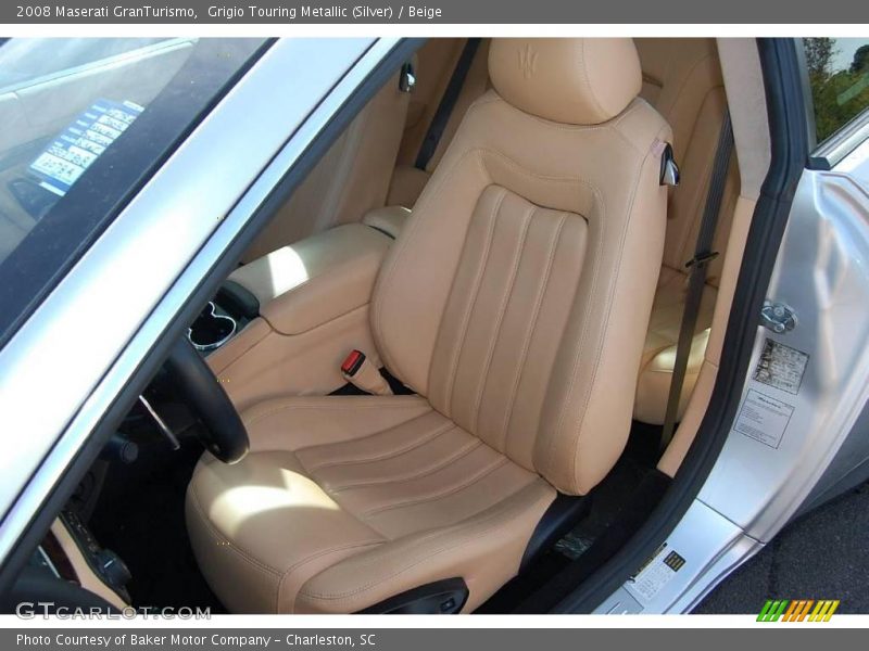 Grigio Touring Metallic (Silver) / Beige 2008 Maserati GranTurismo