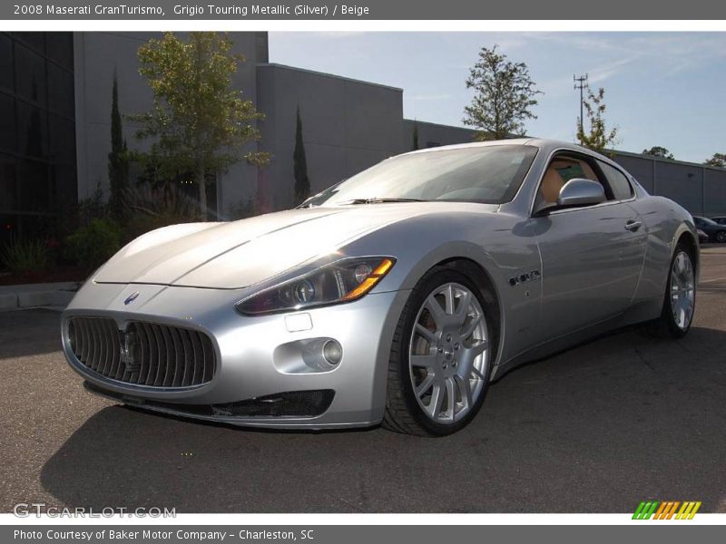 Grigio Touring Metallic (Silver) / Beige 2008 Maserati GranTurismo