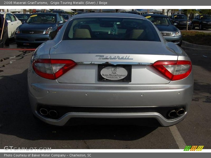 Grigio Touring Metallic (Silver) / Beige 2008 Maserati GranTurismo