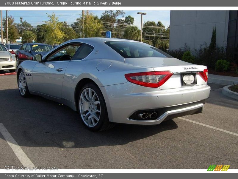 Grigio Touring Metallic (Silver) / Beige 2008 Maserati GranTurismo