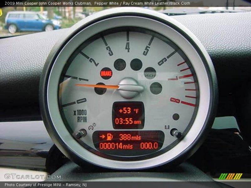  2009 Cooper John Cooper Works Clubman John Cooper Works Clubman Gauges