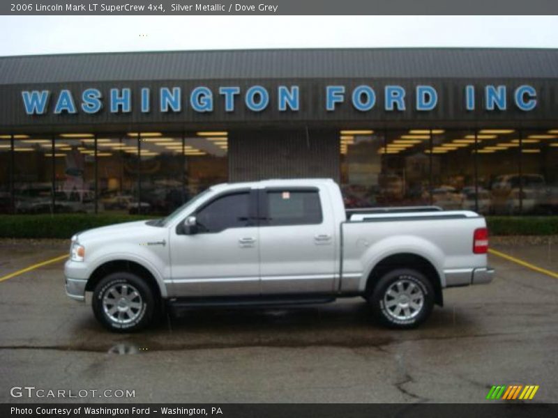 Silver Metallic / Dove Grey 2006 Lincoln Mark LT SuperCrew 4x4