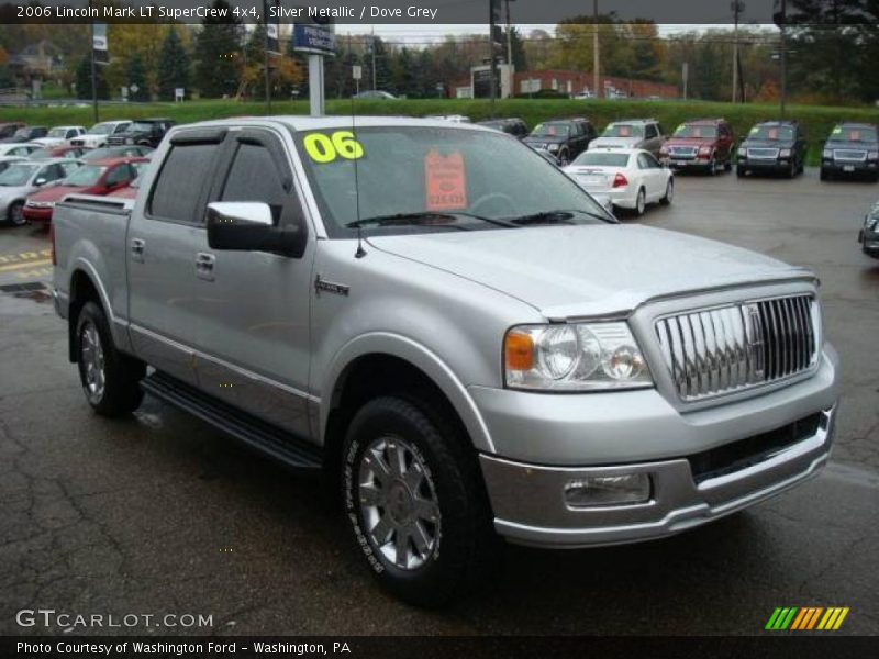 Silver Metallic / Dove Grey 2006 Lincoln Mark LT SuperCrew 4x4