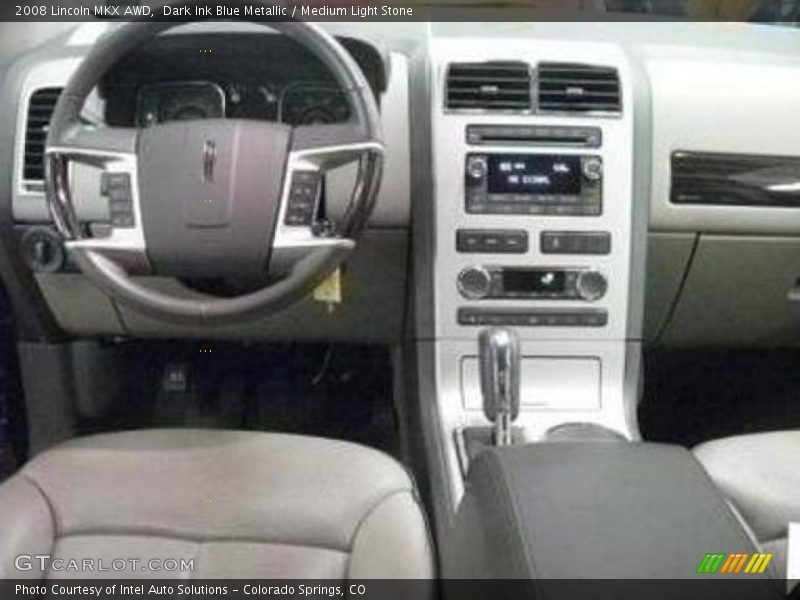 Dark Ink Blue Metallic / Medium Light Stone 2008 Lincoln MKX AWD