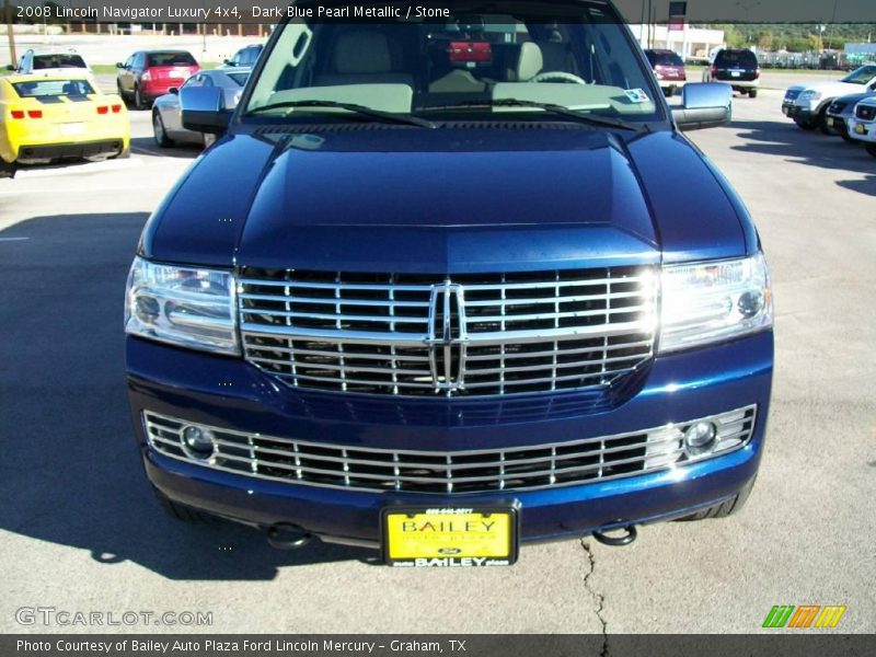 Dark Blue Pearl Metallic / Stone 2008 Lincoln Navigator Luxury 4x4