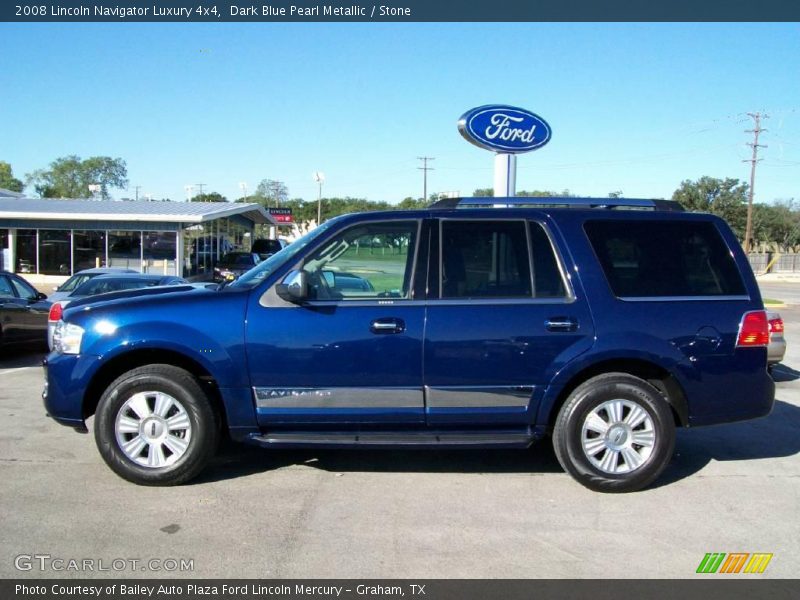 Dark Blue Pearl Metallic / Stone 2008 Lincoln Navigator Luxury 4x4
