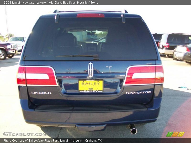 Dark Blue Pearl Metallic / Stone 2008 Lincoln Navigator Luxury 4x4