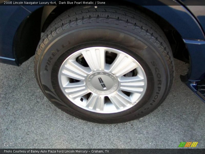 Dark Blue Pearl Metallic / Stone 2008 Lincoln Navigator Luxury 4x4