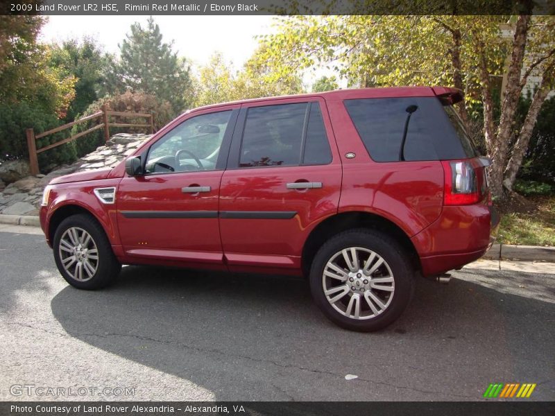 Rimini Red Metallic / Ebony Black 2009 Land Rover LR2 HSE