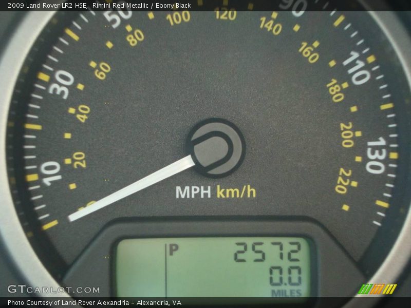 Rimini Red Metallic / Ebony Black 2009 Land Rover LR2 HSE