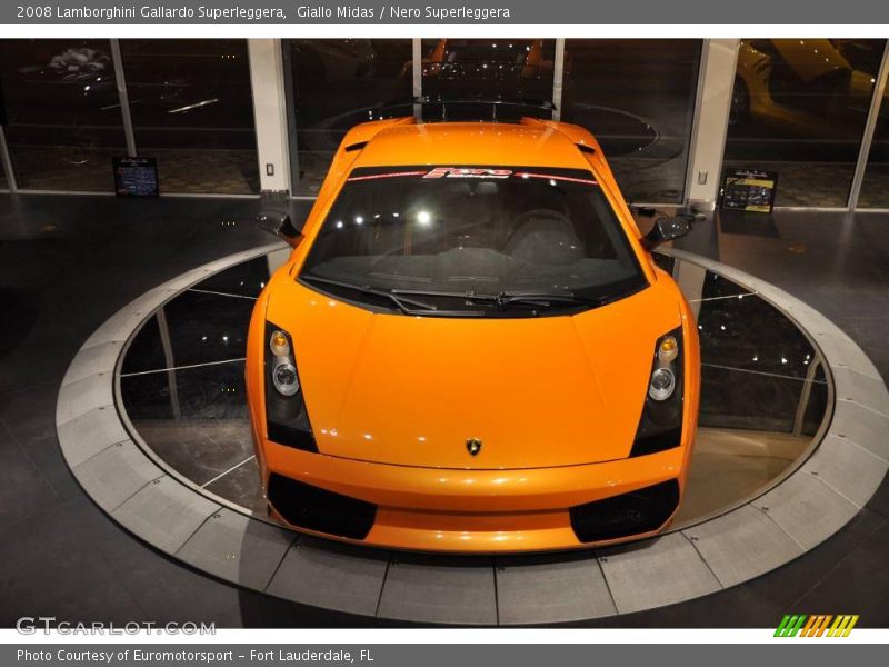 Giallo Midas / Nero Superleggera 2008 Lamborghini Gallardo Superleggera
