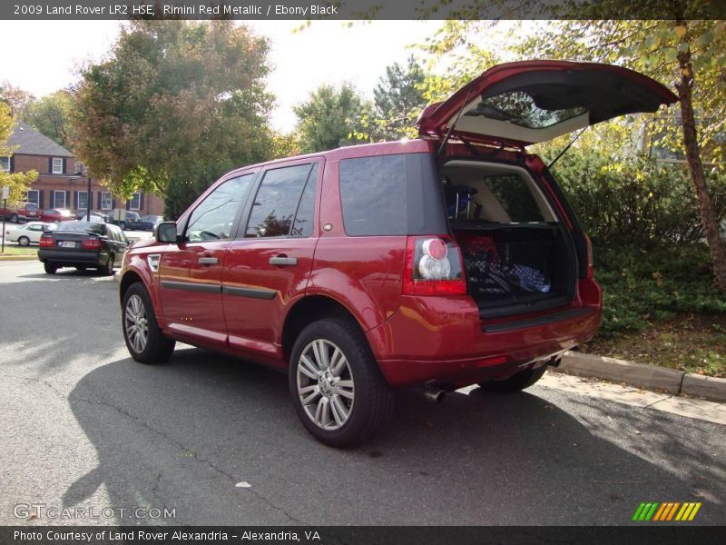 Rimini Red Metallic / Ebony Black 2009 Land Rover LR2 HSE