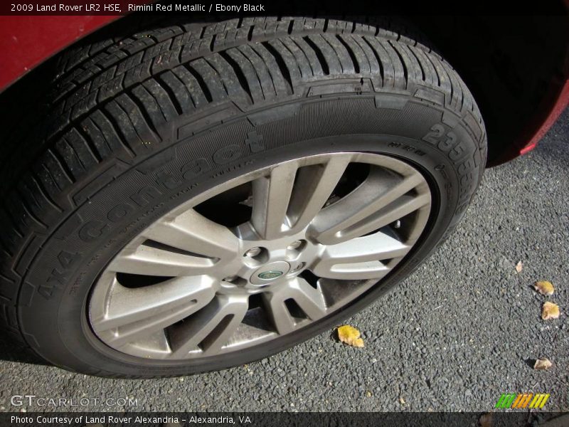Rimini Red Metallic / Ebony Black 2009 Land Rover LR2 HSE