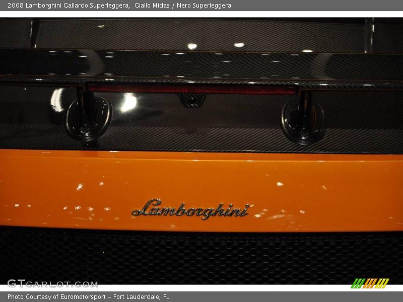 Giallo Midas / Nero Superleggera 2008 Lamborghini Gallardo Superleggera