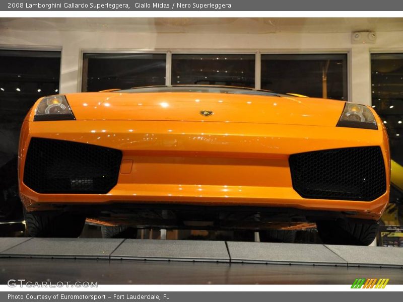 Giallo Midas / Nero Superleggera 2008 Lamborghini Gallardo Superleggera