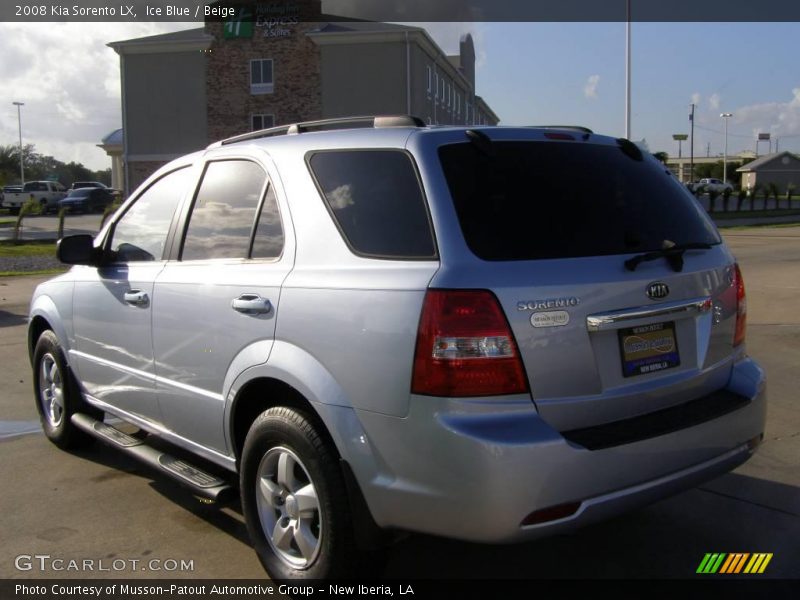 Ice Blue / Beige 2008 Kia Sorento LX