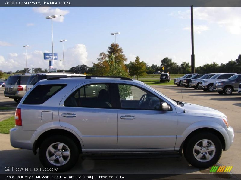 Ice Blue / Beige 2008 Kia Sorento LX