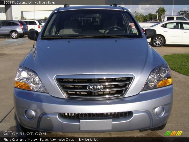 Ice Blue / Beige 2008 Kia Sorento LX