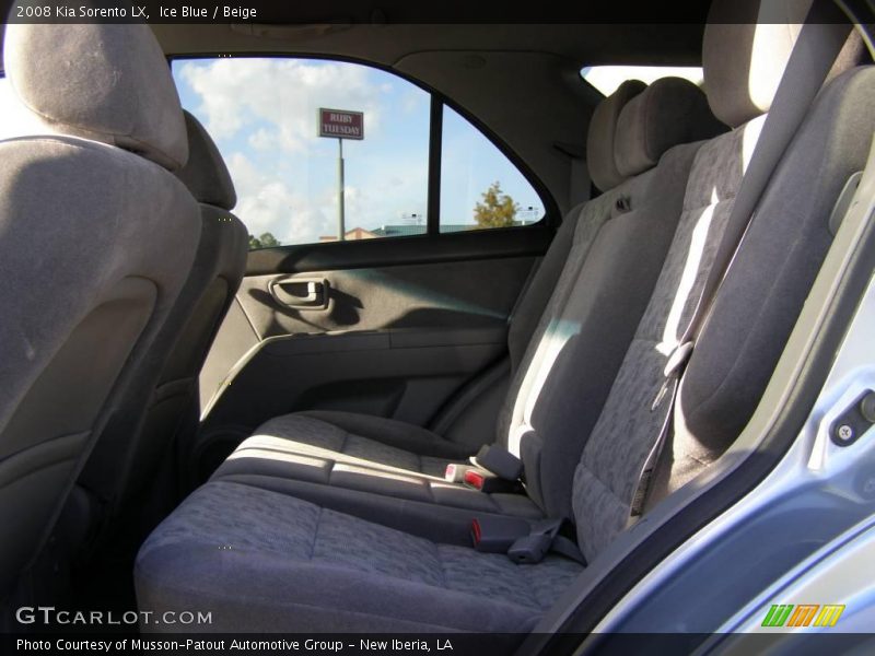 Ice Blue / Beige 2008 Kia Sorento LX