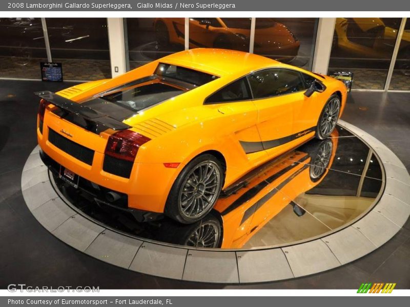 Giallo Midas / Nero Superleggera 2008 Lamborghini Gallardo Superleggera