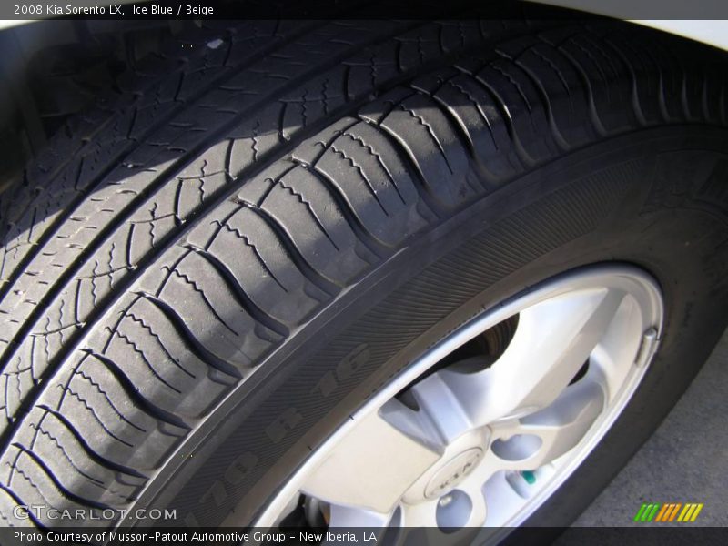 Ice Blue / Beige 2008 Kia Sorento LX